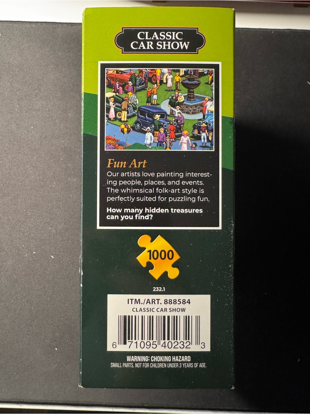 Dowdle Classic Car Show 1,000-Piece Jigsaw Puzzle - Picture 5 of 6